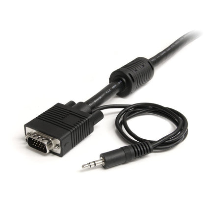 StarTech.com 30 ft Coax High Resolution Monitor VGA Cable with Audio HD15 M/M MXTHQMM30A