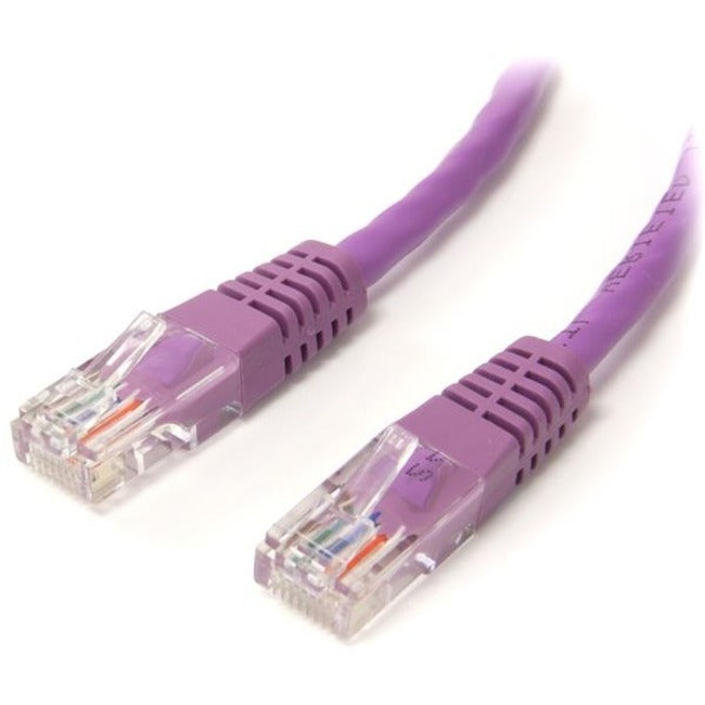 StarTech.com 6 ft Purple Molded Cat5e UTP Patch Cable M45PATCH6PL