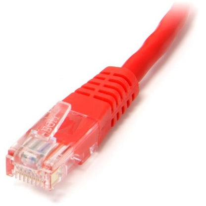 StarTech.com 3 ft Red Molded Cat5e UTP Patch Cable M45PATCH3RD