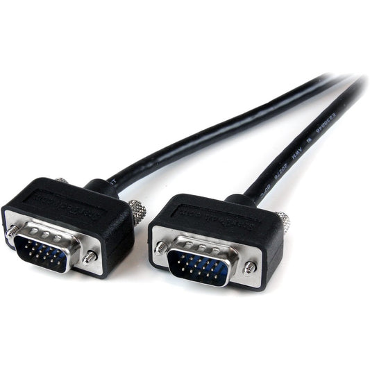 StarTech.com StarTech.com 10 ft Low Profile High Resolution Monitor VGA Cable - HD15 M/M MXT101MMLP10