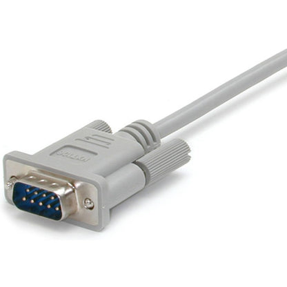 StarTech.com 15ft Straight Through DB9 Serial Cable - Mouse Extension Cable External - Gray MXT106