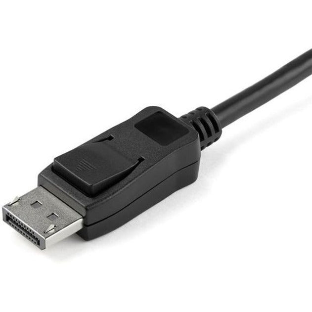 StarTech.com 6ft (2m) HDMI to DisplayPort Cable 4K 30Hz - Active HDMI 1.4 to DP 1.2 Adapter Cable with Audio - USB Powered Video Converter HD2DPMM6