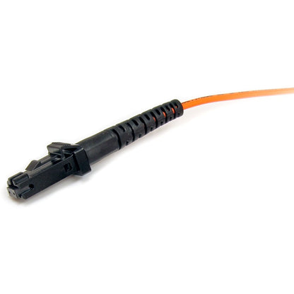 StarTech.com 1m Fiber Optic Cable - Multimode Duplex 62.5/125 - LSZH - MTRJ/ST - OM1 - MTRJ to ST Fiber Patch Cable FIBMTST1