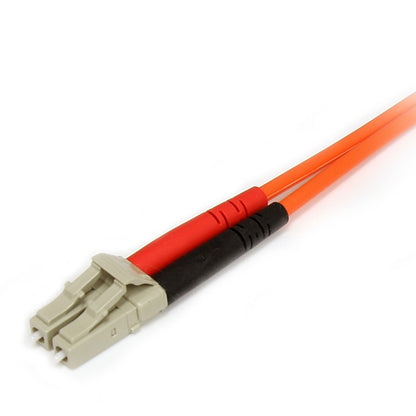 StarTech.com 5m Fiber Optic Cable - Multimode Duplex 62.5/125 - LSZH - LC/SC - OM1 - LC to SC Fiber Patch Cable FIBLCSC5