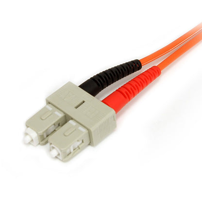 StarTech.com 5m Fiber Optic Cable - Multimode Duplex 62.5/125 - LSZH - LC/SC - OM1 - LC to SC Fiber Patch Cable FIBLCSC5