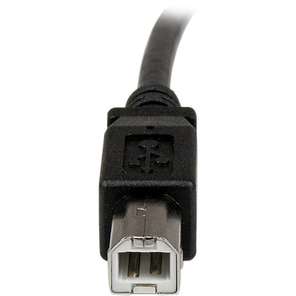 StarTech.com 3 ft Panel Mount USB Cable A to B - F/M USBPNLAFBM3