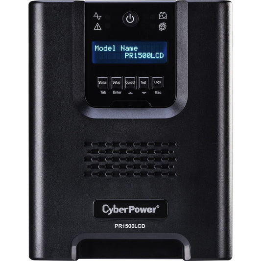 CyberPower Smart App Sinewave PR1500LCD 1500VA Pure Sine Wave Mini-Tower LCD UPS PR1500LCD