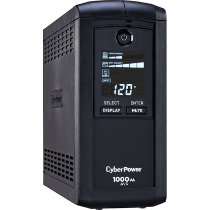 CyberPower UPS Systems CP1000AVRLCD Intelligent LCD -  Capacity: 1000 VA / 600 W CP1000AVRLCD