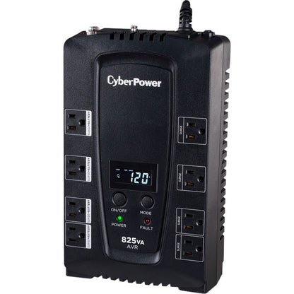 CyberPower Intelligent LCD CP825AVRLCD 825 VA Desktop UPS CP825AVRLCD