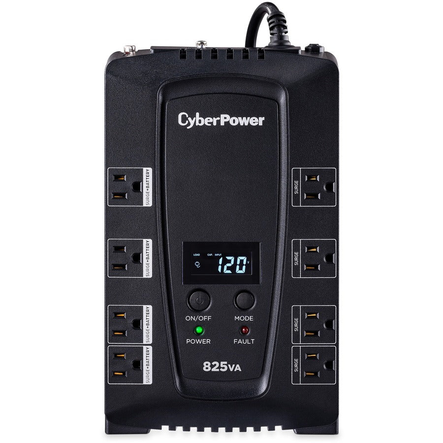 CyberPower Intelligent LCD CP825LCD 825 VA Desktop UPS CP825LCD