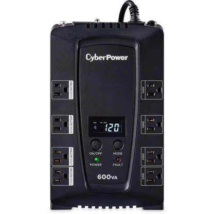 CyberPower Intelligent LCD CP600LCD 600 VA Desktop UPS CP600LCD