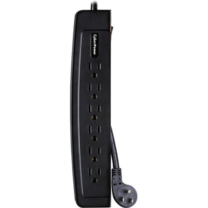 CyberPower CSP604T Professional 6-Outlets Surge Suppressor 4FT Cord and TEL - Plain Brown Boxes CSP604T