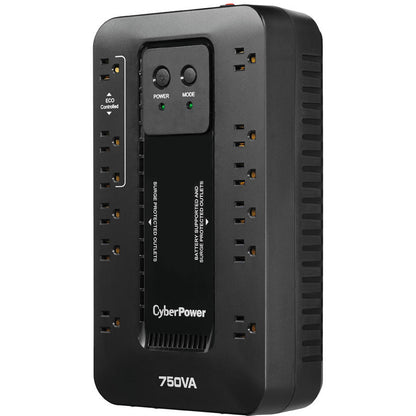 CyberPower UPS Systems EC750G Ecologic -  Capacity: 750 VA / 450 W EC750G