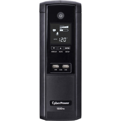 CyberPower UPS Systems BRG1500AVRLCD Intelligent LCD -  Capacity: 1500 VA / 900 W BRG1500AVRLCD