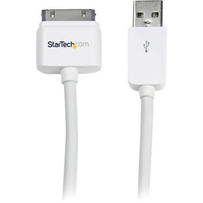 StarTech.com 3m (10 ft) Long USB Cable for iPhone / iPod / iPad - Apple Dock Connector with Stepped Connector USB2ADC3M USB2ADC3M