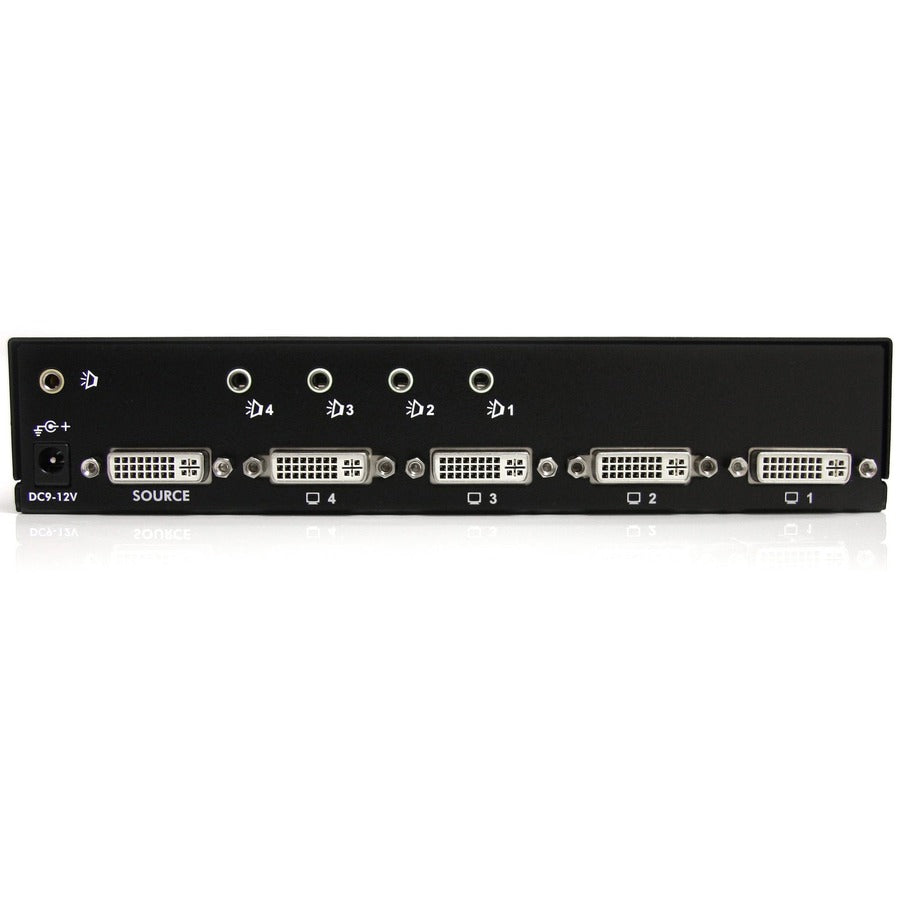 StarTech.com 4 Port DVI Video Splitter with Audio ST124DVIA