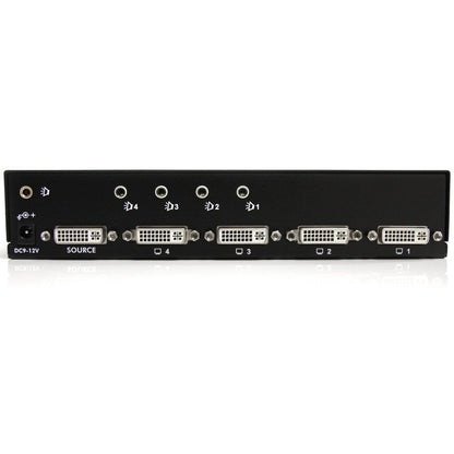 StarTech.com 4 Port DVI Video Splitter with Audio ST124DVIA