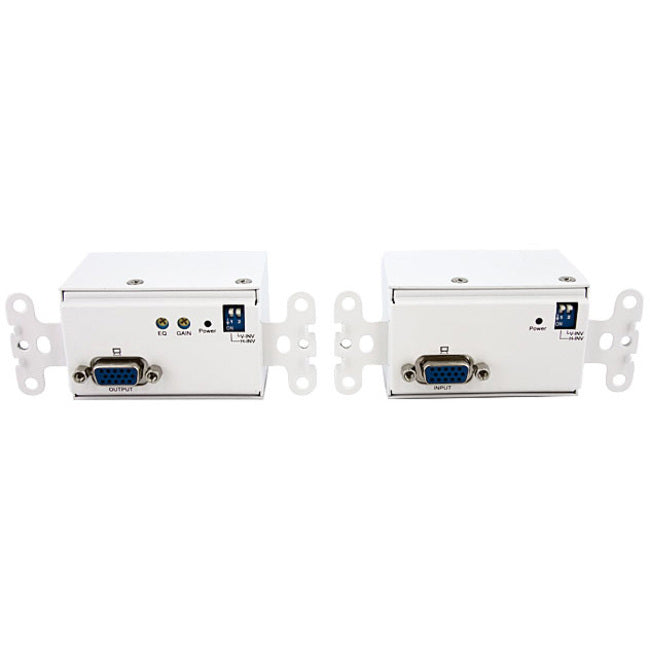 StarTech.com VGA Wall Plate Video Extender Transmitter and Receiver over Cat5 STUTPWALL