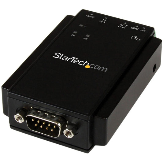 StarTech.com 1 Port RS-232 Serial to IP Ethernet Device Server - DIN Rail Mountable NETRS232