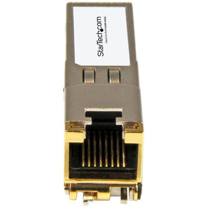 StarTech.com Brocade XBR-000190 Compatible SFP Module - 1000BASE-T - 1GE Gigabit Ethernet SFP to RJ45 Cat6/Cat5e Transceiver - 100m XBR-000190-ST