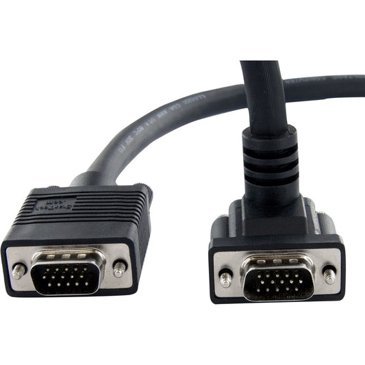 StarTech.com 6 ft 90 Degree Down Angled VGA Monitor Cable MXT101MMHD6