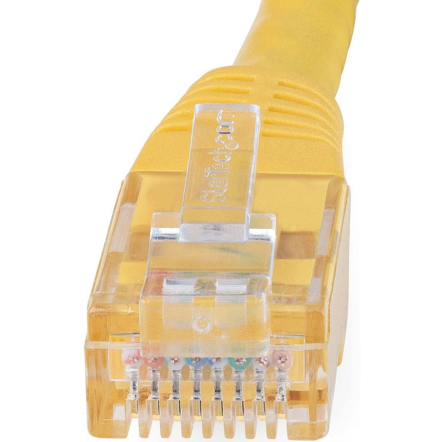 StarTech.com 3ft CAT6 Ethernet Cable - Yellow Molded Gigabit - 100W PoE UTP 650MHz - Category 6 Patch Cord UL Certified Wiring/TIA C6PATCH3YL