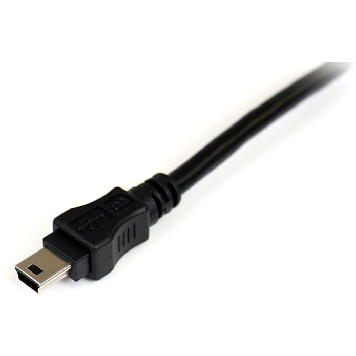 StarTech.com 1ft USB Y Cable for External Hard Drive USB2HABMY1