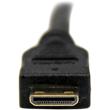 StarTech.com 3m (9.8 ft) Mini HDMI to DVI Cable, DVI-D to HDMI Cable (1920x1200p), HDMI Mini Male to DVI-D Male Display Cable Adapter HDCDVIMM3M