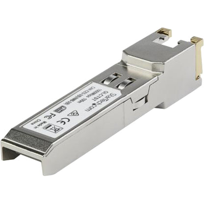 StarTech.com Dell EMC SFP-1G-T Compatible SFP Module - 1000BASE-T - 1GE Gigabit Ethernet SFP to RJ45 Cat6/Cat5e Transceiver - 100m SFP1GTEMCST