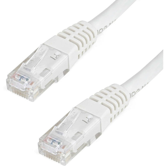 StarTech.com 4ft CAT6 Ethernet Cable - White Molded Gigabit - 100W PoE UTP 650MHz - Category 6 Patch Cord UL Certified Wiring/TIA C6PATCH4WH