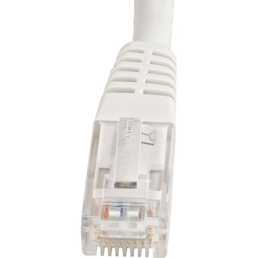 StarTech.com 4ft CAT6 Ethernet Cable - White Molded Gigabit - 100W PoE UTP 650MHz - Category 6 Patch Cord UL Certified Wiring/TIA C6PATCH4WH