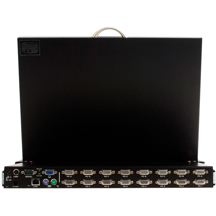 StarTech.com 1U 17" Rackmount LCD Console with 16 Port IP KVM CABCONS1716I