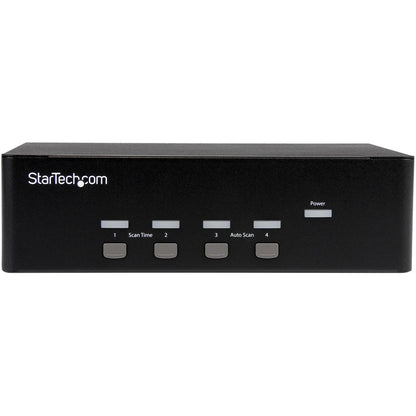 StarTech.com 4-port KVM Switch with Dual VGA and 2-port USB Hub - USB 2.0 SV431DVGAU2A