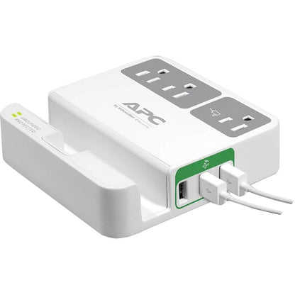 APC by Schneider Electric Essential SurgeArrest, 3 Outlets, 3 USB Charging Ports, 120V P3U3