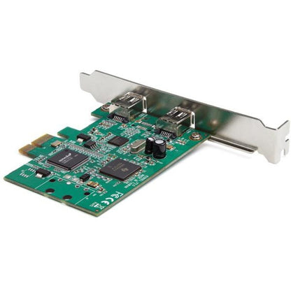 StarTech.com 2 Port 1394a PCI Express FireWire Card - TI TSB82AA2 Chipset - Plug-and-Play - PCIe FireWire Adapter (PEX1394A2V2) PEX1394A2V2