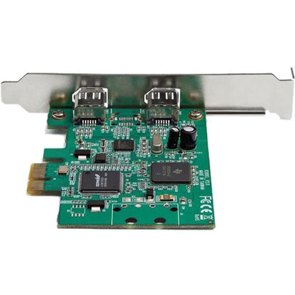 StarTech.com 2 Port 1394a PCI Express FireWire Card - TI TSB82AA2 Chipset - Plug-and-Play - PCIe FireWire Adapter (PEX1394A2V2) PEX1394A2V2