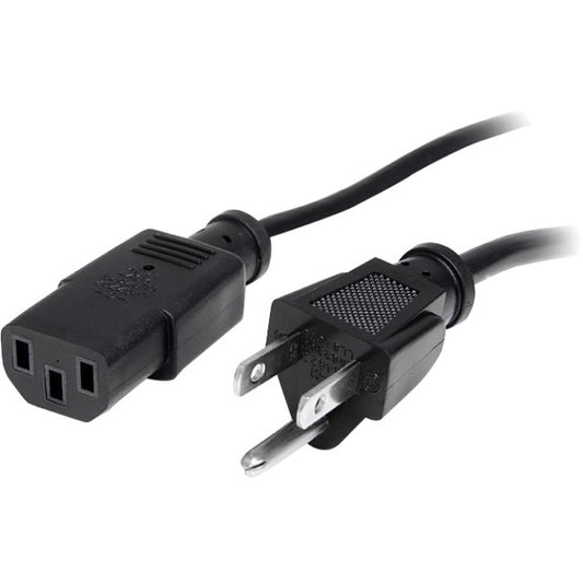 StarTech.com 3 ft Standard Computer Power Cord - NEMA5-15P to C13 PXT1013