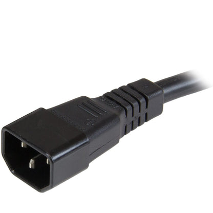 Star Tech.com 3 ft Heavy Duty 14 AWG Computer Power Cord - C14 to C19 PXTC14C19143