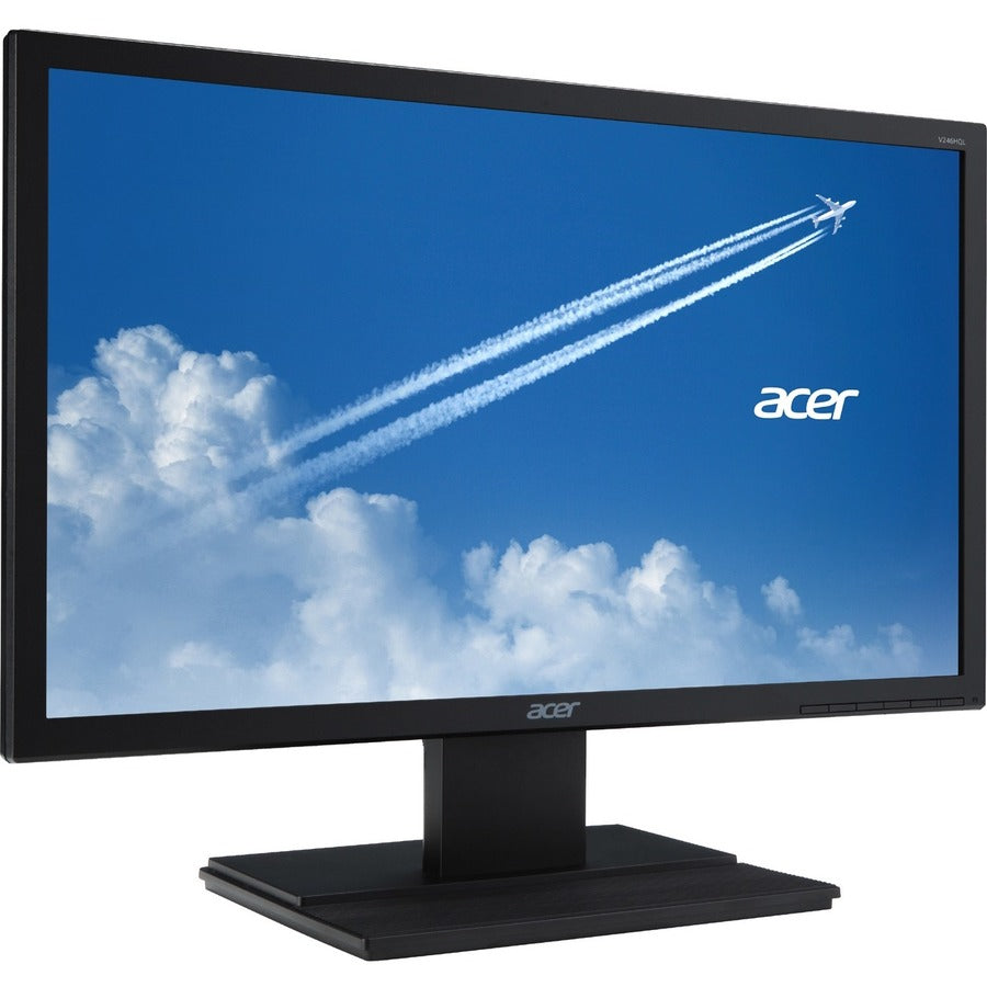 Acer V246HQL 23.6" Full HD LED LCD Monitor - 16:9 - Black UM.UV6AA.007