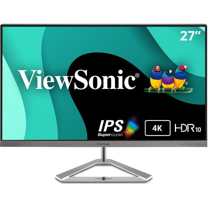 Viewsonic 27" Display, IPS Panel, 3840 x 2160 Resolution VX2776-4K-MHD