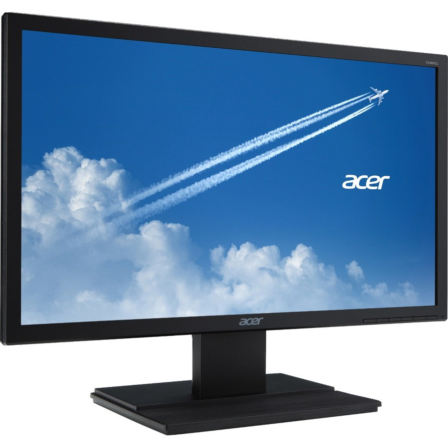 Acer V246HQL 23.6" Full HD LED LCD Monitor - 16:9 - Black UM.UV6AA.006