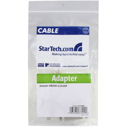 StarTech.com DB25 to RJ45 Modular Adapter - M/F GC258MF