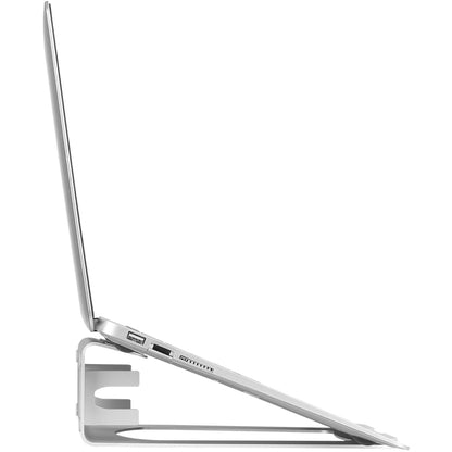 StarTech.com Laptop Stand - 2-in-1 Ergonomic Laptop Riser Stand or Vertical Stand for Desk - For Ultrabooks / MacBook Pro/Air - Aluminum LTSTND2IN1