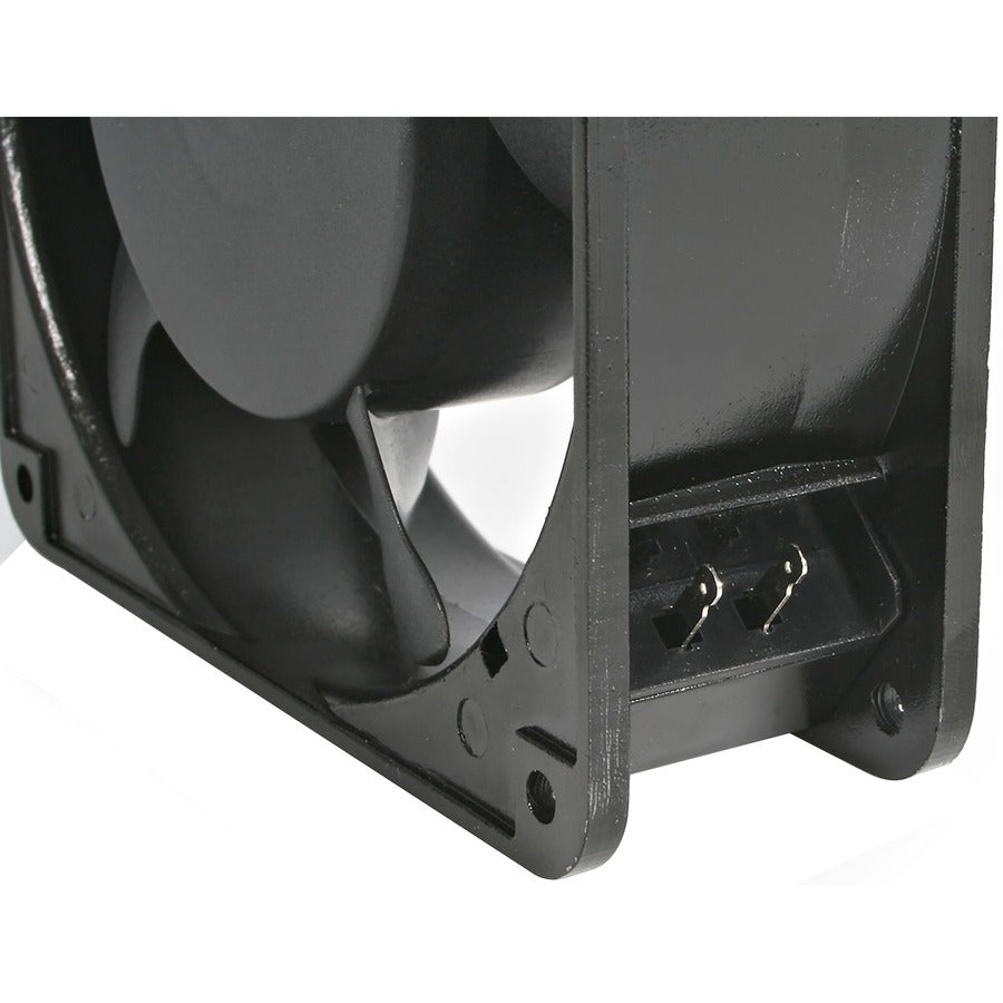 StarTech.com 120mm Axial Rack Muffin Fan for Server Cabinet - 115V - AC Cooling - Low Noise & Quiet PC Computer Case Fan (ACFANKIT12) ACFANKIT12