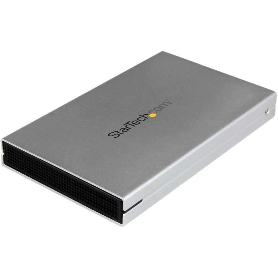 StarTech.com 2.5" External Hard Drive Enclosure - Supports UASP - eSATAp or USB 3.0 - Aluminum - eSATA Enclosure - SSD/HDD S251SMU33EP