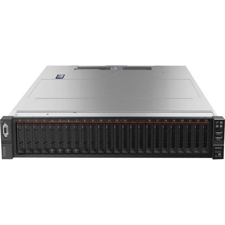 Lenovo ThinkSystem SR650 7X06A0FHNA 2U Rack Server - 1 x Intel Xeon Silver 4208 2.10 GHz - 16 GB RAM - Serial ATA/600 Controller 7X06A0FHNA