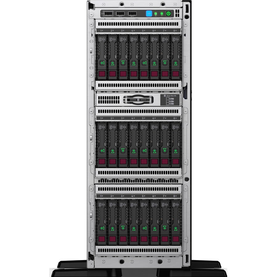 HPE ProLiant ML350 G10 4U Tower Server - 1 x Intel Xeon Gold 5218 2.30 GHz - 32 GB RAM - 12Gb/s SAS Controller P11053-001