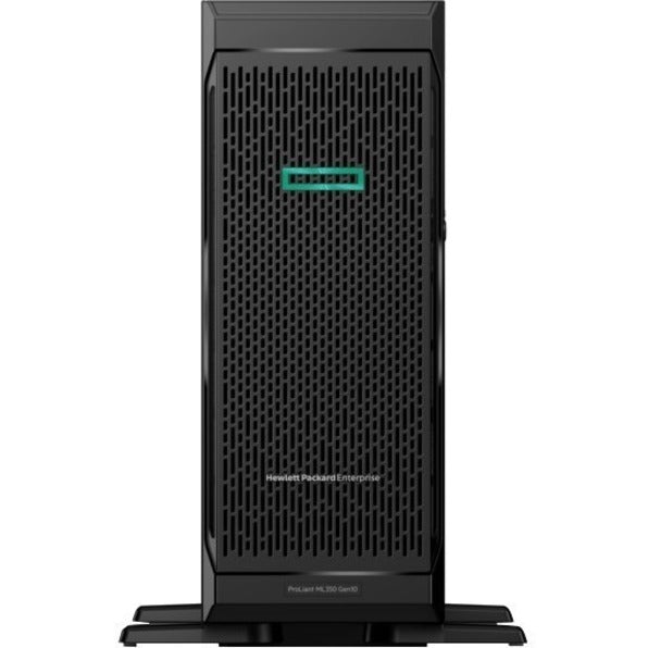 HPE ProLiant ML350 G10 4U Tower Server - 1 x Intel Xeon Gold 5218 2.30 GHz - 32 GB RAM - 12Gb/s SAS Controller P11053-001