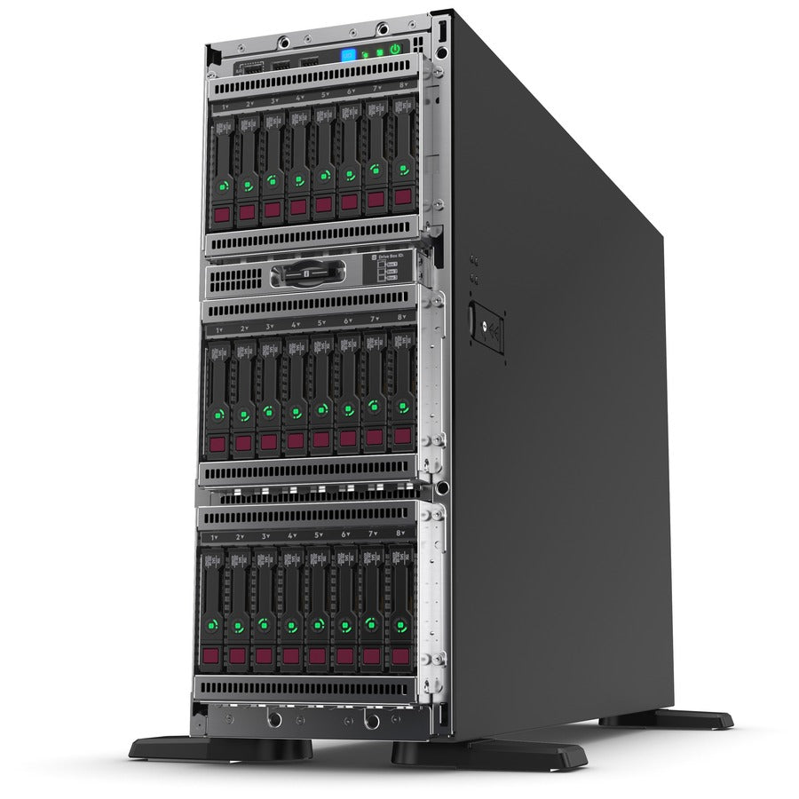 HPE ProLiant ML350 G10 4U Tower Server - 1 x Intel Xeon Gold 5218 2.30 GHz - 32 GB RAM - 12Gb/s SAS Controller P11053-001