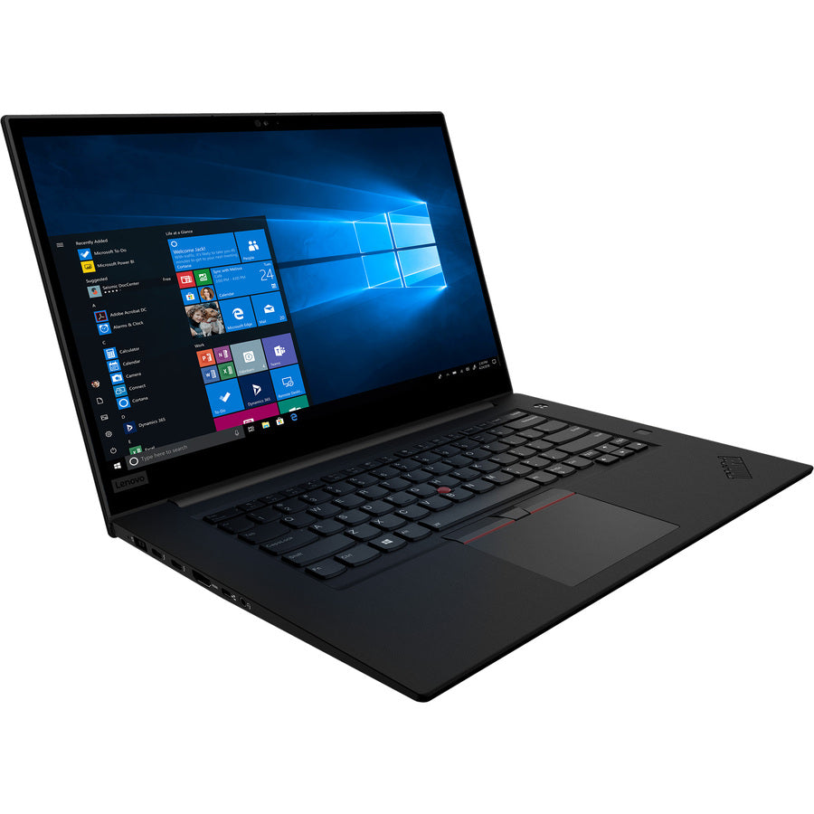 Lenovo ThinkPad P1 Gen 2 20QT000YCA 15.6" Mobile Workstation - 1920 x 1080 - Intel Core i7 9th Gen i7-9850H Hexa-core (6 Core) 2.60 GHz - 16 GB Total RAM - 512 GB SSD - Midnight Black 20QT000YCA